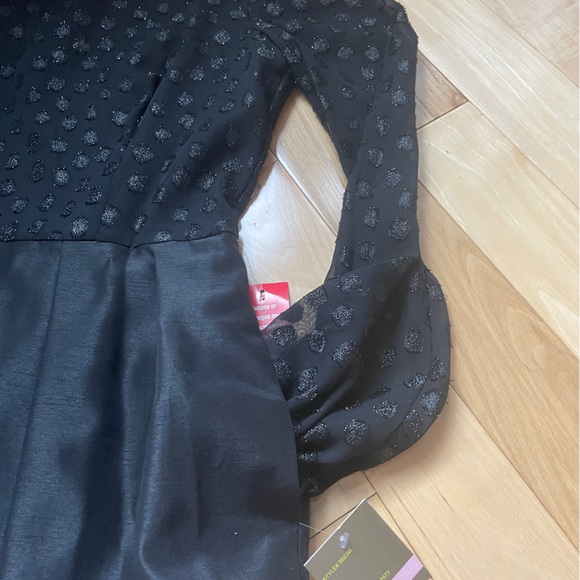 Holiday new years NWT Taylor black dress with pockets! - Picture 12 of 17